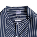 ｍｏｄＡＳ　／　Ｎｏ　ｃｏｌｌａｒ　Ｆｉｓｈｅｒｍａｎ　Ｐｏｃｋｅｔ　ＬＳ　Ｓｈｉｒｔ　（Ｗｉｄｅ　ｓｔｒｉｐｅ）