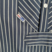 ｍｏｄＡＳ　／　Ｎｏ　ｃｏｌｌａｒ　Ｆｉｓｈｅｒｍａｎ　Ｐｏｃｋｅｔ　ＬＳ　Ｓｈｉｒｔ　（Ｗｉｄｅ　ｓｔｒｉｐｅ）