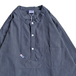 ｍｏｄＡＳ　／　Ｎｏ　ｃｏｌｌａｒ　Ｆｉｓｈｅｒｍａｎ　Ｐｏｃｋｅｔ　ＬＳ　Ｓｈｉｒｔ　（Ｎａｒｒｏｗ　ｓｔｒｉｐｅ）