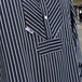 ｍｏｄＡＳ　／　Ｎｏ　ｃｏｌｌａｒ　Ｆｉｓｈｅｒｍａｎ　Ｐｏｃｋｅｔ　ＬＳ　Ｓｈｉｒｔ　（Ｗｉｄｅ　ｓｔｒｉｐｅ）