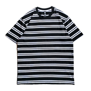 AS COLOUR / NARROW BORDER TEE (BLACK)