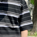 ＣＡＬＴＯＰ　／　ＳＴＲＩＰＥ　ＰＯＬＯ　ＳＨＩＲＴ　（ＢＬＡＣＫ）