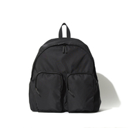 PACKING / DOUBLE POCKET BACKPACK (BLACK)