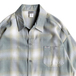 ＣＡＬＴＯＰ　／　ＯＭＢＲＥ　ＣＨＥＣＫ　ＳＳ　ＳＨＩＲＴＳ　（ＧＲＥＹ）