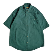 COBRA CAPS / Heavyweight Denim SS Shirt (Green)