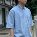 ＣＯＢＲＡ　ＣＡＰＳ　／　Ｈｅａｖｙｗｅｉｇｈｔ　Ｄｅｎｉｍ　ＳＳ　Ｓｈｉｒｔ　（Ｂｌｕｅ）