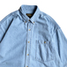 ＣＯＢＲＡ　ＣＡＰＳ　／　Ｈｅａｖｙｗｅｉｇｈｔ　Ｄｅｎｉｍ　ＳＳ　Ｓｈｉｒｔ　（Ｂｌｕｅ）