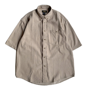 COBRA CAPS / Heavyweight Denim SS Shirt (Khaki)