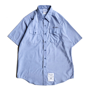 [Deadstock] US NAVY / Utility Work Chambray SS Shirt