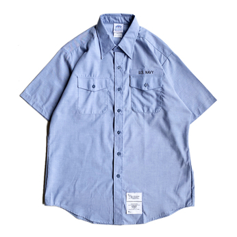 ［Ｄｅａｄｓｔｏｃｋ］　ＵＳ　ＮＡＶＹ　／　Ｕｔｉｌｉｔｙ　Ｗｏｒｋ　Ｃｈａｍｂｒａｙ　ＳＳ　Ｓｈｉｒｔ