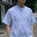 ｍｏｄＡＳ　／　Ｎｏ　ｃｏｌｌａｒ　Ｆｉｓｈｅｒｍａｎ　ＳＳ　Ｓｈｉｒｔ　（Ｌｉｇｈｔ　Ｂｌｕｅ）