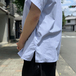 ｍｏｄＡＳ　／　Ｎｏ　ｃｏｌｌａｒ　Ｆｉｓｈｅｒｍａｎ　ＳＳ　Ｓｈｉｒｔ　（Ｌｉｇｈｔ　Ｂｌｕｅ）