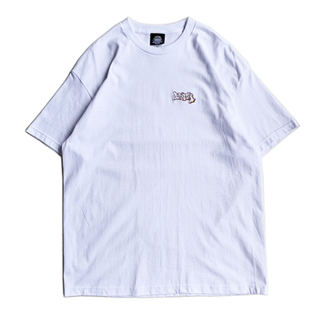 ＢＥＮＣＨ　／　Ｌｏｇｏ　ｅｍｂｒｏｉｄｅｒｙ　Ｔｅｅ　（ＷＨＩＴＥ）