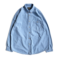 COBRA CAPS / Washed Denim LS Shirt