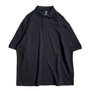 TEE STYLED / MAX WEIGHT POLO SHIRTS (BLACK)