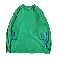 BEDLAM / Scaley man LS TEE (GREEN)