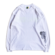 BEDLAM / GIBO attack LS TEE (WHITE)