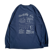 BENCH × nuttyclothing / Archive LS Tee (Navy)