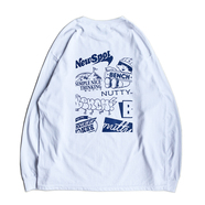 BENCH × nuttyclothing / Archive LS Tee (White)