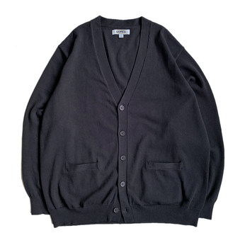 Ｅｄｗａｒｄｓ　Ｇａｒｍｅｎｔ　／　Ｃｏｔｔｏｎ　Ｋｎｉｔ　Ｃａｒｄｉｇａｎ　（Ｂｌａｃｋ）