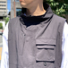 ｎｕｔｔｙｃｌｏｔｈｉｎｇ　×　ＧＯＯＤＷＡＶＥ　／　Ｆｌｏｗｉｎｇ　ｖｅｓｔ　（Ｂｌａｃｋ）