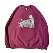 BENCH / KICHI CREW NECK (MAROON)