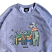 ＢＥＮＣＨ　／　ＫＩＣＨＩ　ＣＲＥＷ　ＮＥＣＫ　（ＧＲＥＹ）