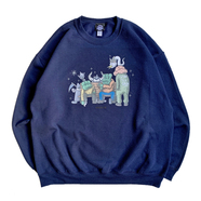 BENCH / KICHI CREW NECK (NAVY)