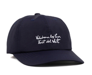 LASER BARCELONA / VELODROM BY LASER 6 PANEL HAT (NAVY)