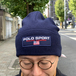 Ｐｏｌｏ　Ｓｐｏｒｔ　／　Ｌｏｇｏ　Ｂｅａｎｉｅ　（Ｎａｖｙ）