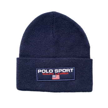 Ｐｏｌｏ　Ｓｐｏｒｔ　／　Ｌｏｇｏ　Ｂｅａｎｉｅ　（Ｎａｖｙ）