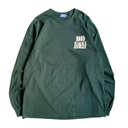 WACK WACK / "GOOD NIGHT" 2023 L/S Tee (Forest Green)