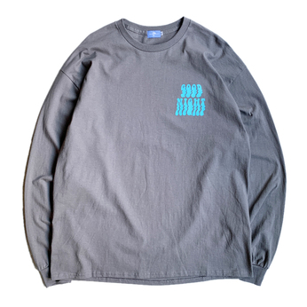 ＷＡＣＫ　ＷＡＣＫ　／　”ＧＯＯＤ　ＮＩＧＨＴ”　２０２３　Ｌ／Ｓ　Ｔｅｅ　（Ｃｈａｒｃｏａｌ　Ｇｒａｙ）