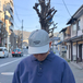 ＢＥＮＣＨ　／　Ｍａｒｕ　ｔａｃｋ　ｌｏｇｏ　Ｃａｐ　（Ｇｒｅｙｇｅｇｒｅｅｎ）