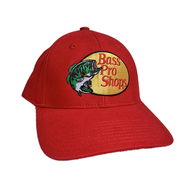BASS PRO SHOPS / Cotton snapback cap (Red)