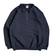 BAYSIDE / Half Zip Sweat (Navy)