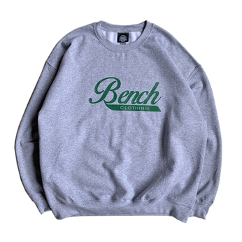 ＢＥＮＣＨ　／　Ｃｏｆｅｅ　ｌｏｇｏ　ｃｒｅｗｎｅｃｋ　（Ｇｒｅｙ）