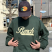 ＢＥＮＣＨ　／　Ｃｏｆｅｅ　ｌｏｇｏ　ｃｒｅｗｎｅｃｋ　（Ｇｒｅｅｎ）