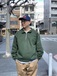 ＢＡＹＳＩＤＥ　／　Ｈａｌｆ　Ｚｉｐ　Ｓｗｅａｔ　（Ｇｒｅｅｎ）