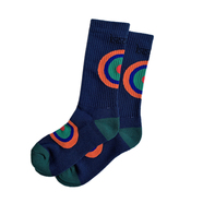 BEDLAM / Circle Socks (Navy)