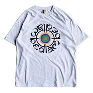 BEDLAM / India Target logo Tee (Ash)