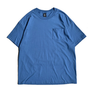 HANES / Beefy Pocket Tee (Denim blue)