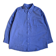 Edwards Garment / Easy Care Oxford LS Shirt (Blue)