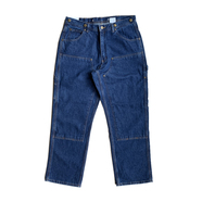 KEY INDUSTRIES / Double Front Denim Logger Dungaree (Wash Denim)