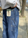 ＫＥＹ　ＩＮＤＵＳＴＲＩＥＳ　／　Ｄｏｕｂｌｅ　Ｆｒｏｎｔ　Ｄｅｎｉｍ　Ｌｏｇｇｅｒ　Ｄｕｎｇａｒｅｅ　（Ｗａｓｈ　Ｄｅｎｉｍ）