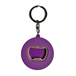 ＢＥＤＬＡＭ　／　Ｔａｒｇｅｔ　Ｂｏｔｔｌｅ　Ｏｐｅｎｅｒ　Ｋｅｙｃｈａｉｎ　（Ｐｕｒｐｌｅ）