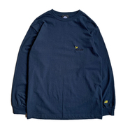 BENCH / Bee Logo Embroidery LS Tee (Navy)