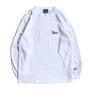 BENCH / Bee Logo Embroidery LS Tee (White)