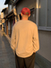 ＢＥＮＣＨ　／　Ｂｅｅ　Ｌｏｇｏ　Ｅｍｂｒｏｉｄｅｒｙ　ＬＳ　Ｔｅｅ　（Ｓａｎｄ）