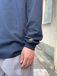 ＢＥＮＣＨ　／　Ｂｅｅ　Ｌｏｇｏ　Ｅｍｂｒｏｉｄｅｒｙ　ＬＳ　Ｔｅｅ　（Ｎａｖｙ）